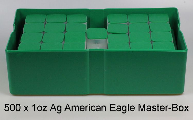 American Eagle Silber 500er Masterbox