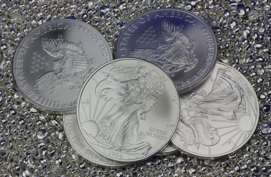 American Eagle Silbermünzen auf / aus Feinsilber